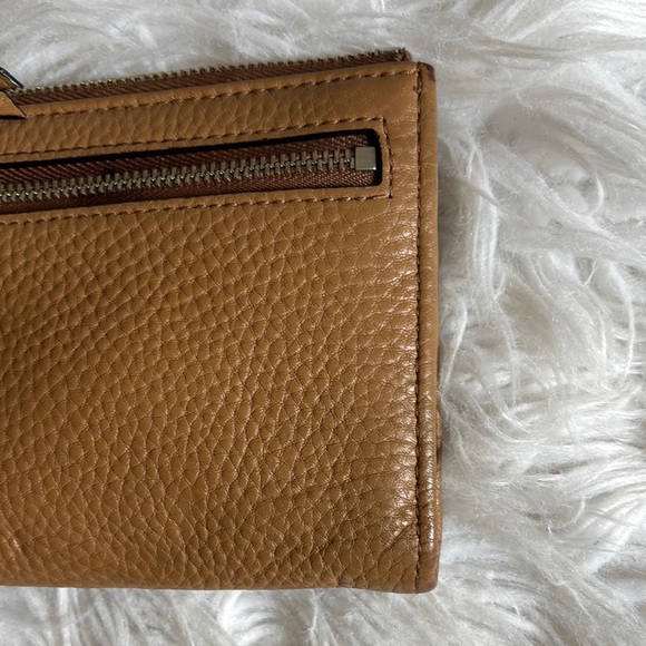 Coach Tan Leather Wristlet - Picture 14 of 16